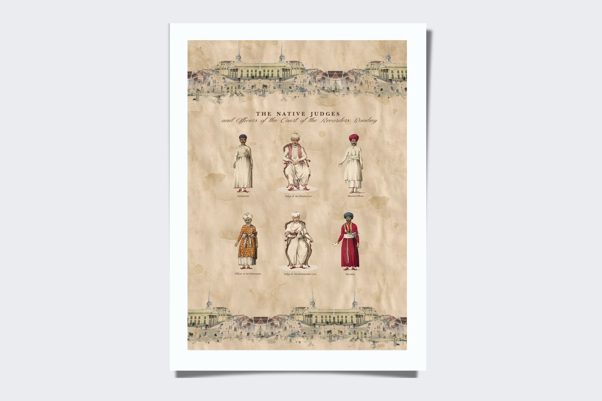 The Native Judges And Officers of the Court Prints