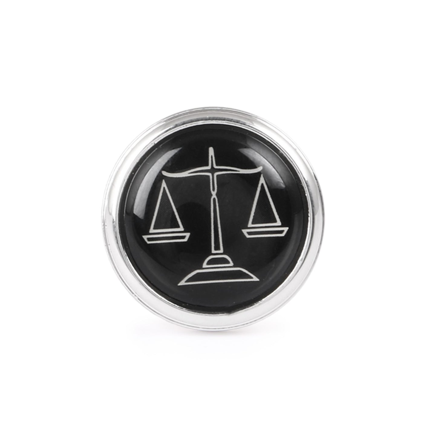 Cufflinks - Scales of Justice Black