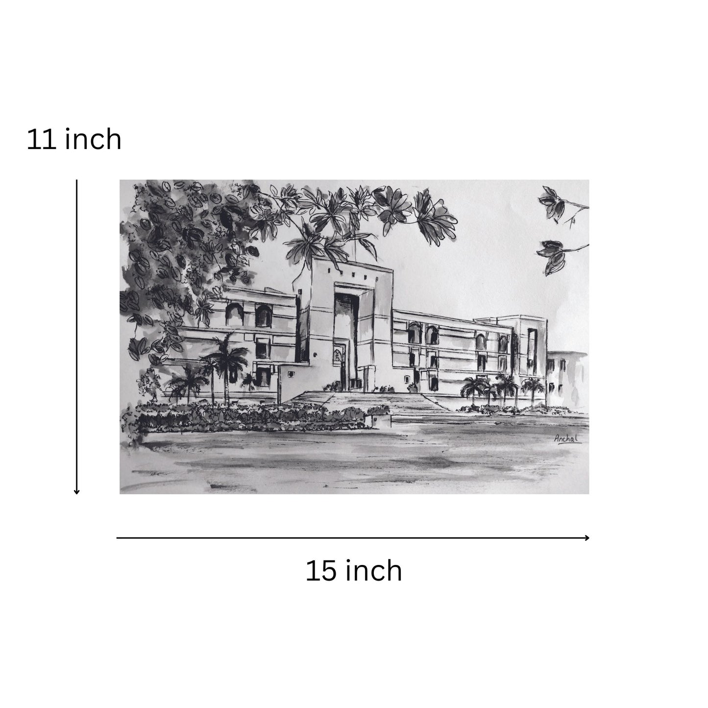 Print of the Gujarat High Court - B&W