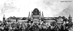 Bombay High Court B&W Print 
