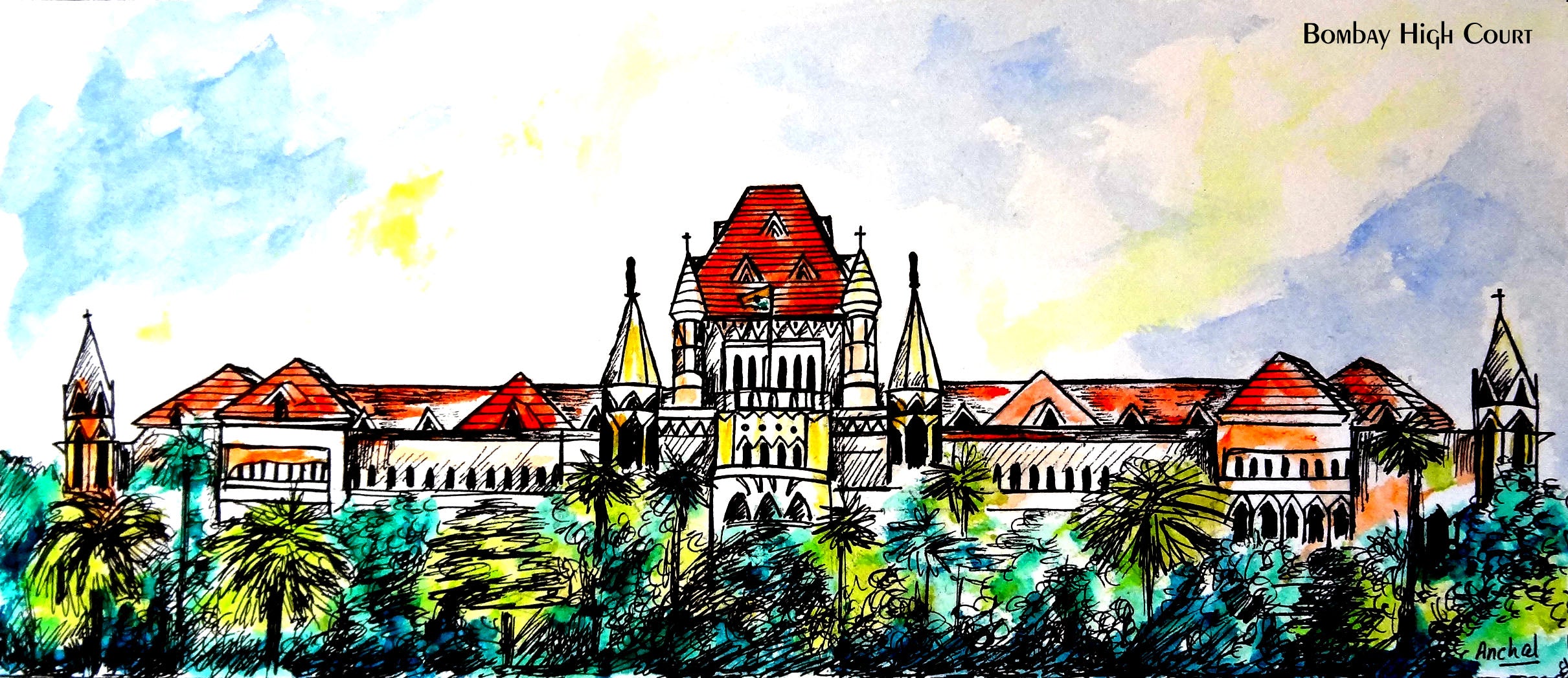Bombay High Court Color Print 