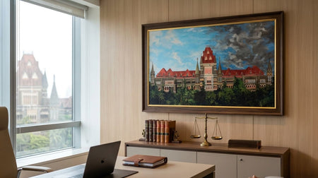 Bombay High Court Original Painting