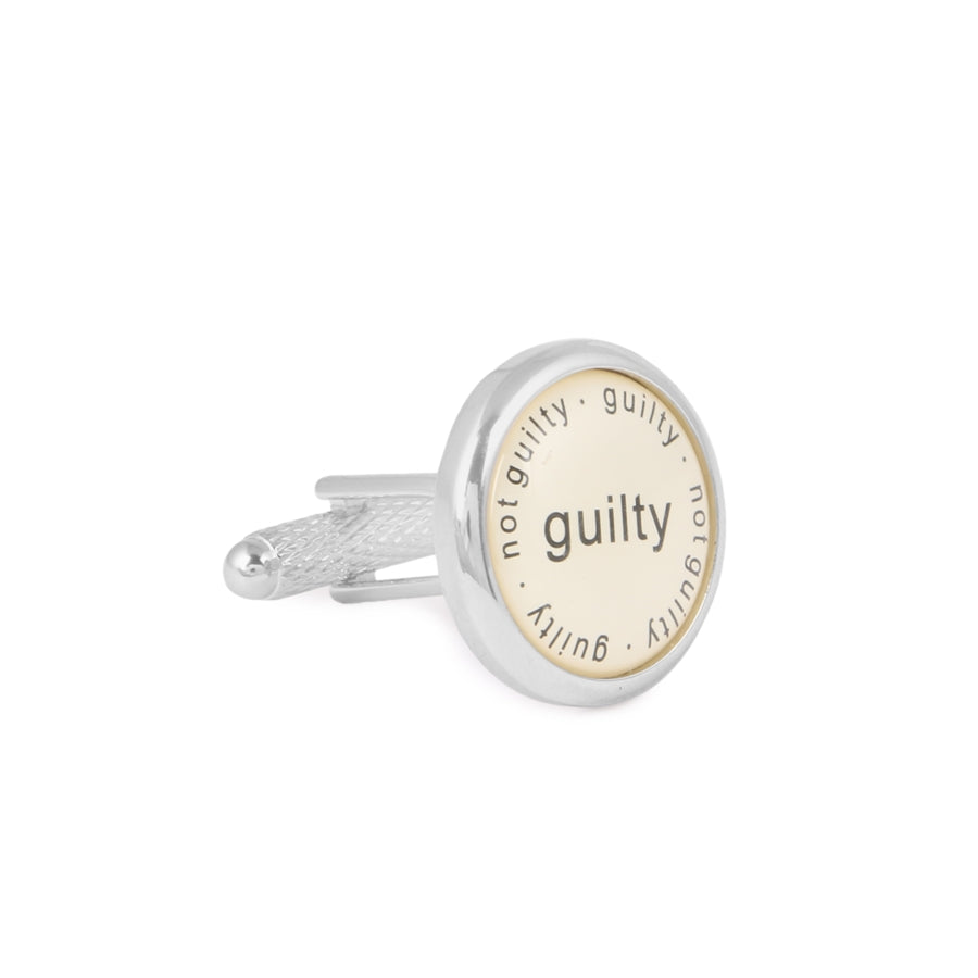 Cufflinks Guilty Not Guilty