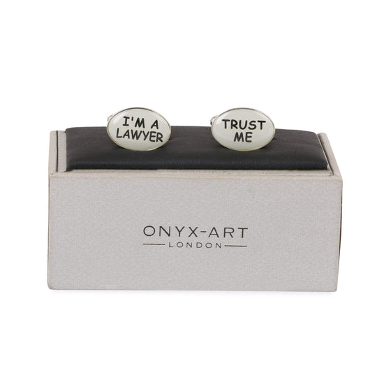 Cufflinks Trust me I'm a Lawyer