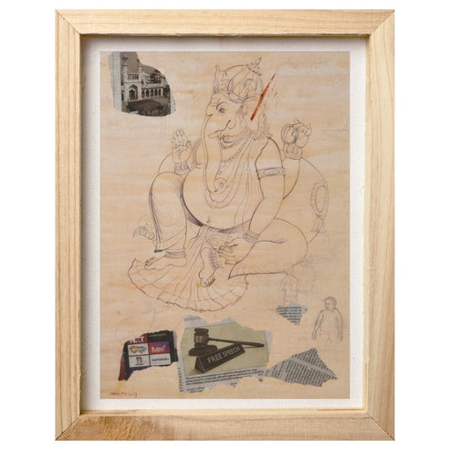 Print - Free Speech with Ganesha
