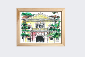 Goa High Court Color Print