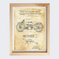 Patent The Harley Davidson Print 