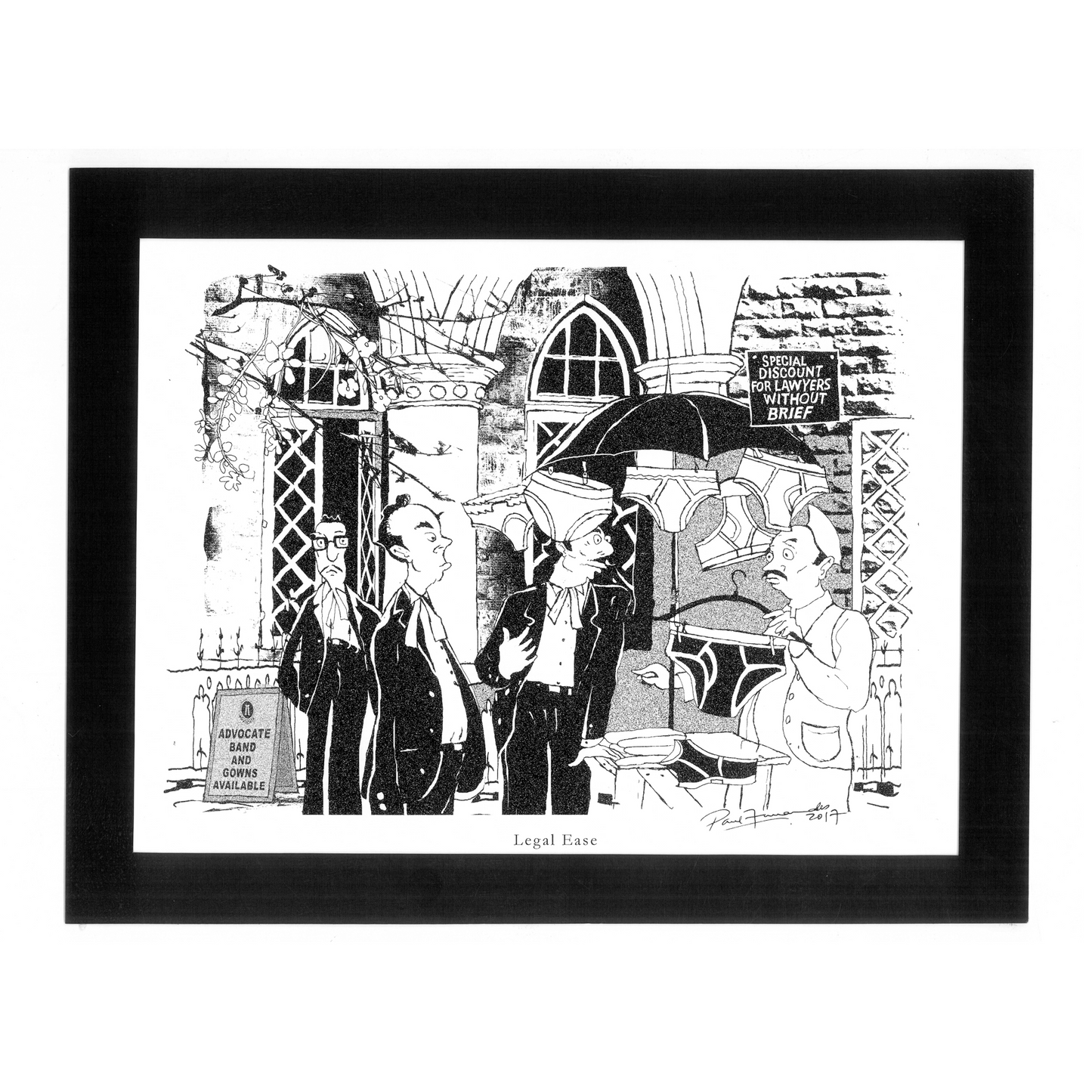 Illustration - Legal Ease Posters for Law Offices