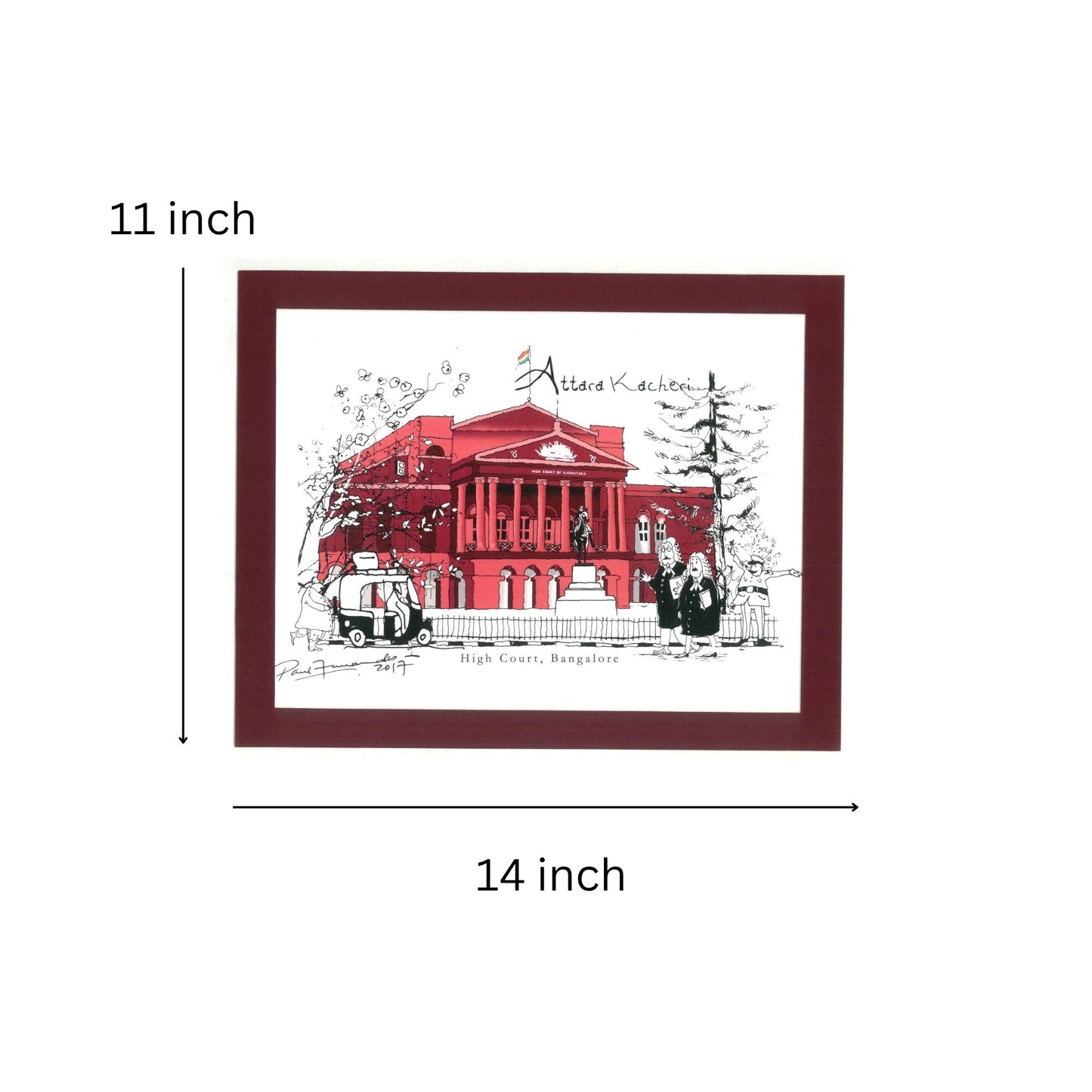 Illustration - Attara Kacheri The High Court of Karnataka
