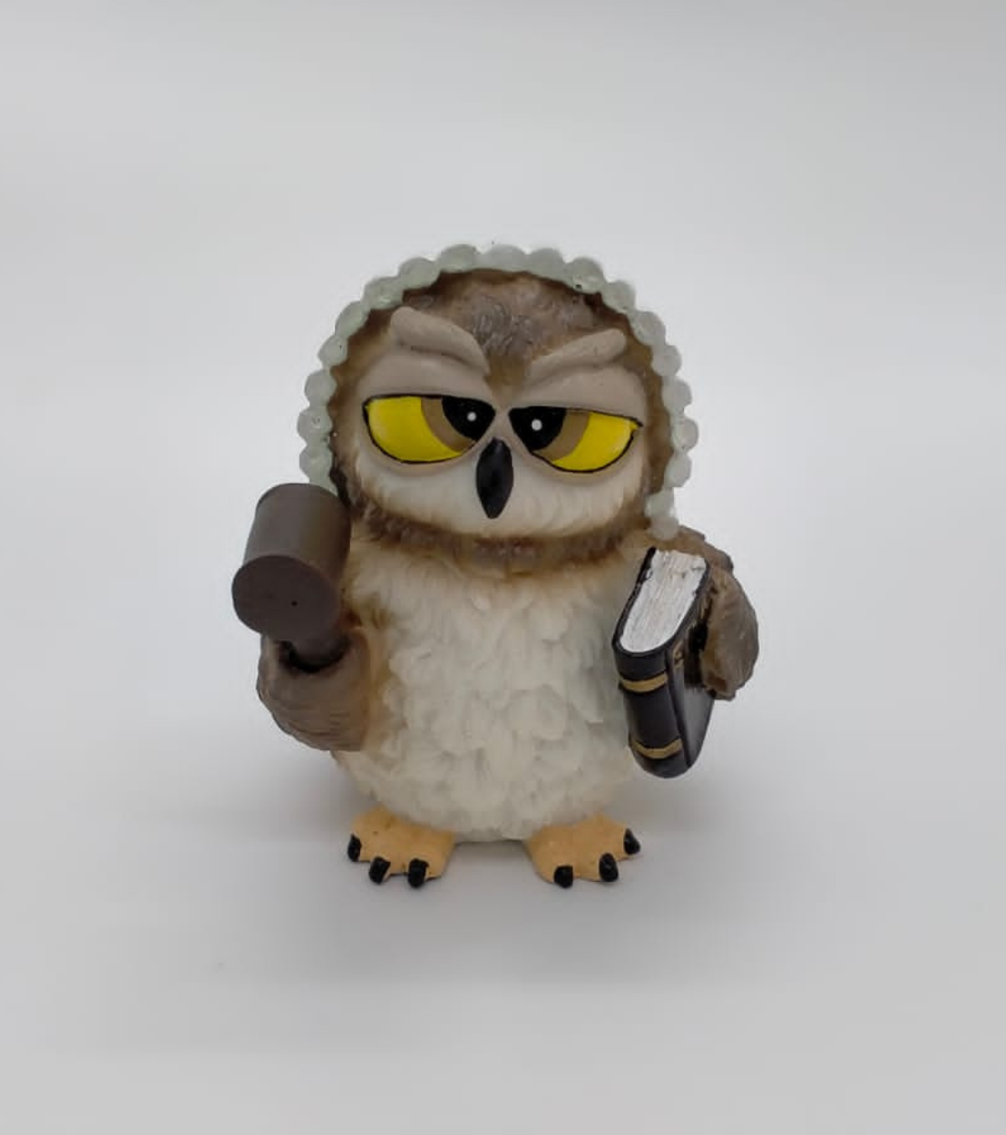 Owl figurine Lawyer gifts lawyer accessories lawyer statue law office decor