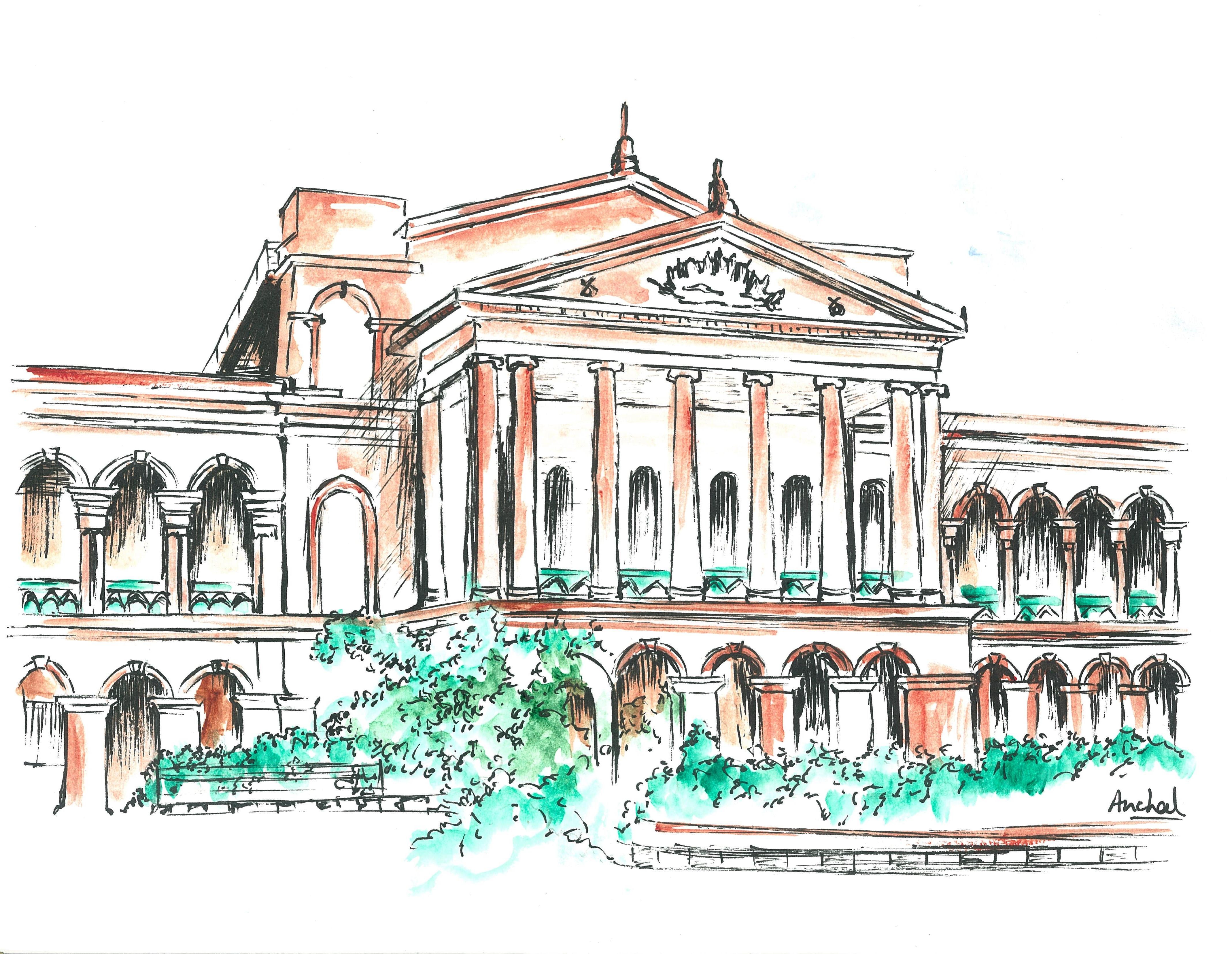 Karnataka High Court Color Print