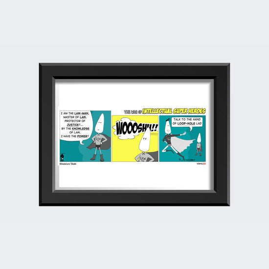 Print - Lawman vs Loophole Lad
