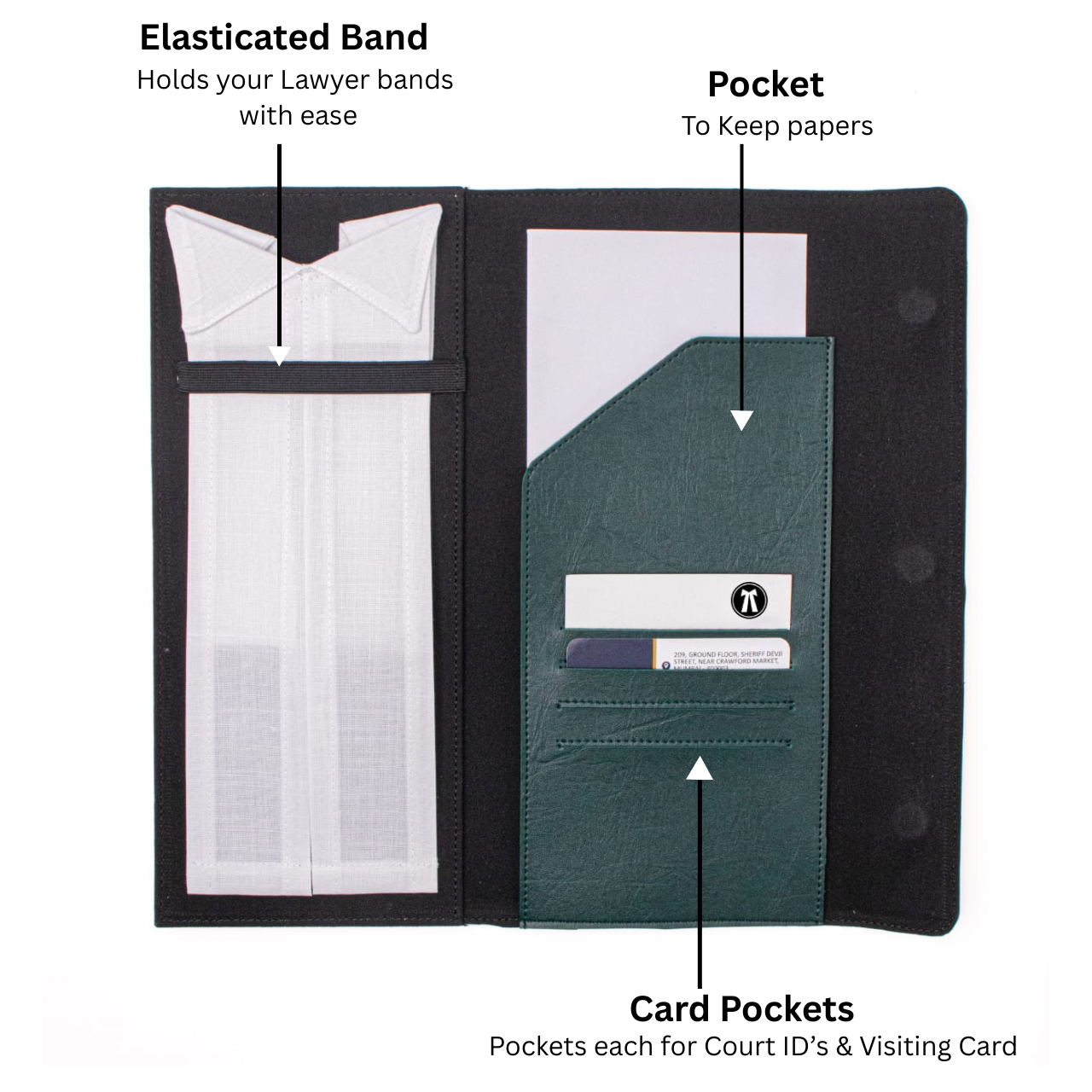 lawyer gear Lawyer Band Case- Advocate Accessories – Law Suits And More