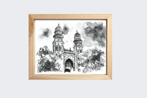 Madras High Court B&W Print