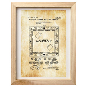 Monopoly Patent Print