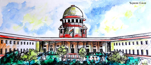 Painting of Supreme Court of India