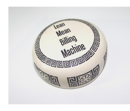 Lawyer PaperWeight - Lean Mean Billing