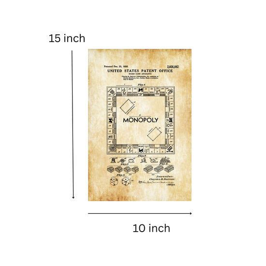 Patent Print - Monopoly
