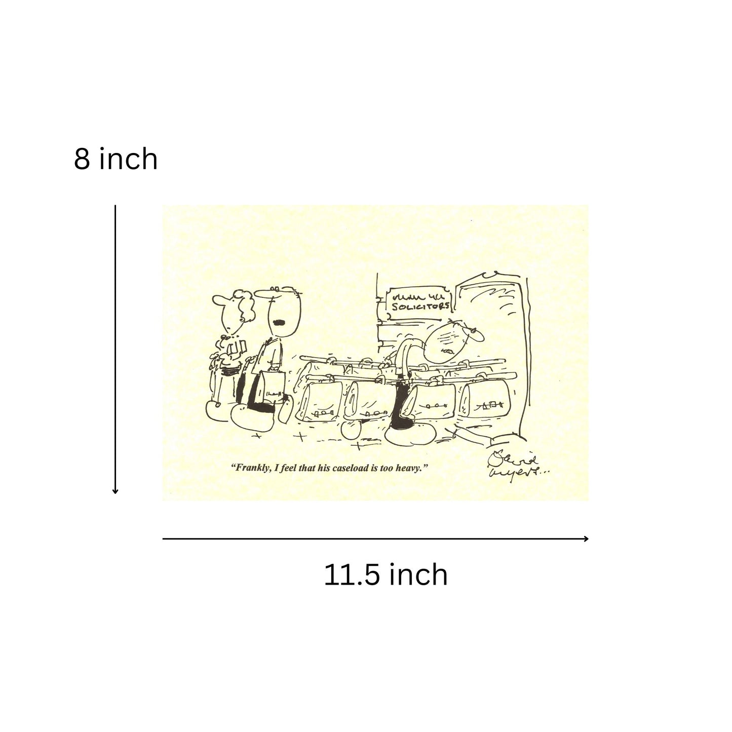 Lawyer Office Design Ideas | Lawyer pictures cartoon | His Caseload is Too Heavy
