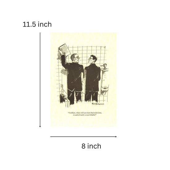 Poster - Toilet Time is Non-Billable
