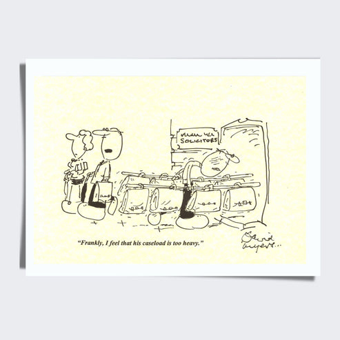 Lawyer Office Design Ideas | Lawyer pictures cartoon | His Caseload is Too Heavy

