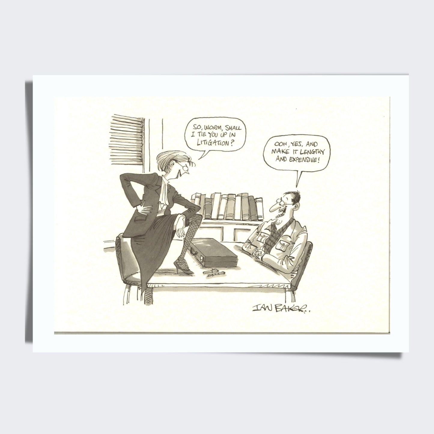 Lawyer Office Design Ideas | Lawyer pictures cartoon | Shall I Tie You Up In Litigation?
