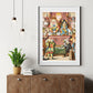 Print - Alice in Wonderland __Trial of the Knave of Hearts - Canvas