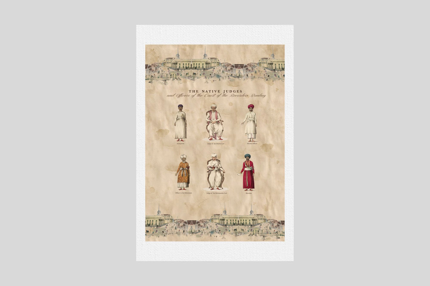 The Native Judges And Officers of the Court Prints