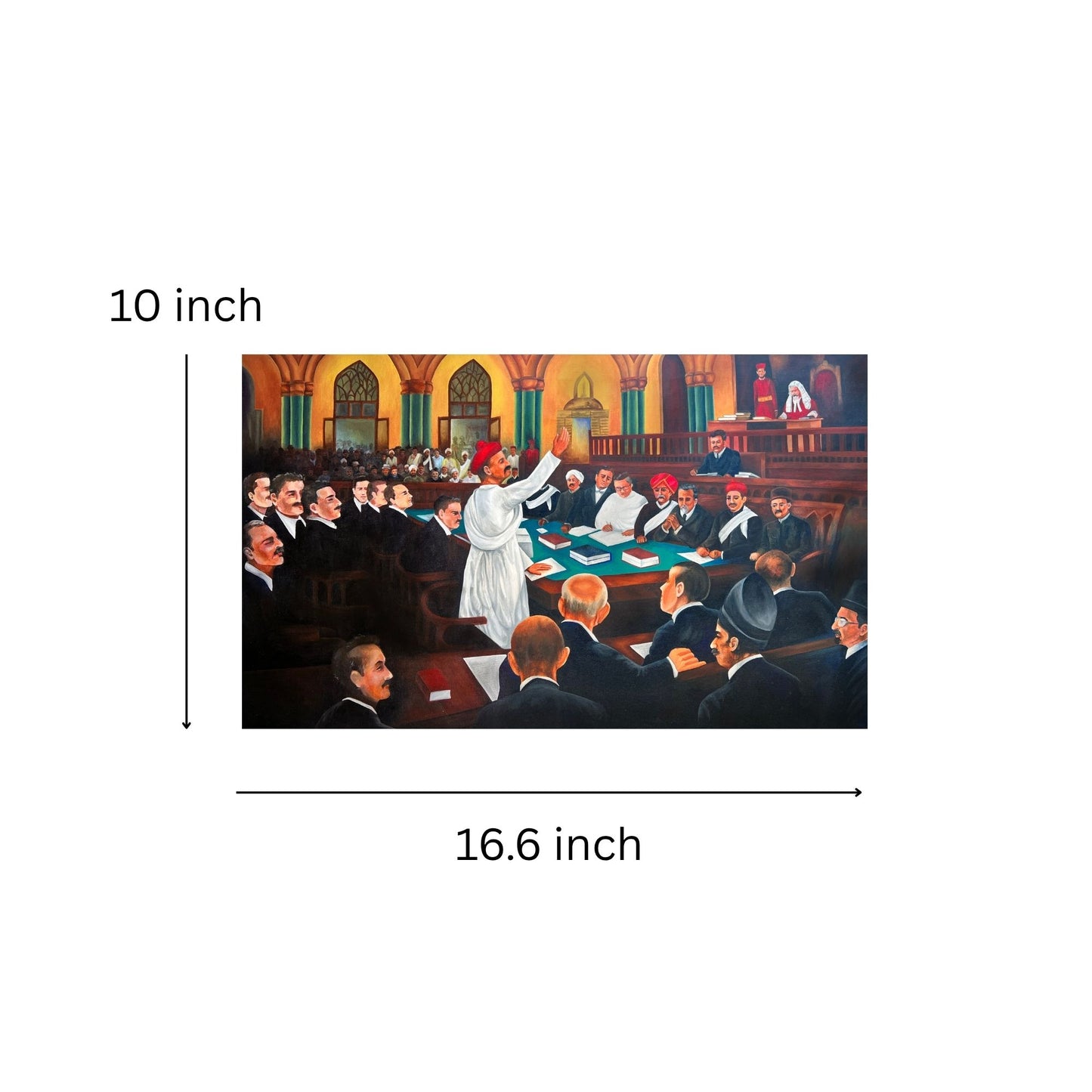 Print - Tilak's Trial color