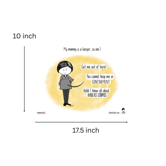 Print - My Mommy is a Lawyer
