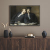 Print - Two Lawyers - Honore' Daumier - Lawyer Office Art Painting - Canvas
