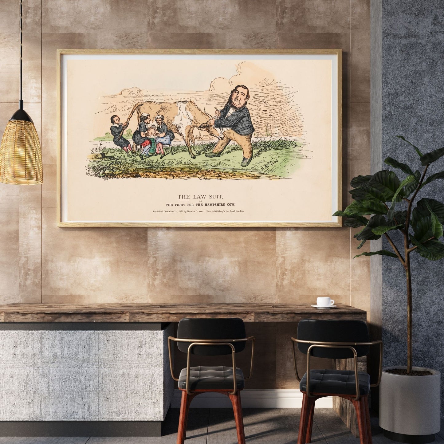 Print - The LawSuit - Canvas
