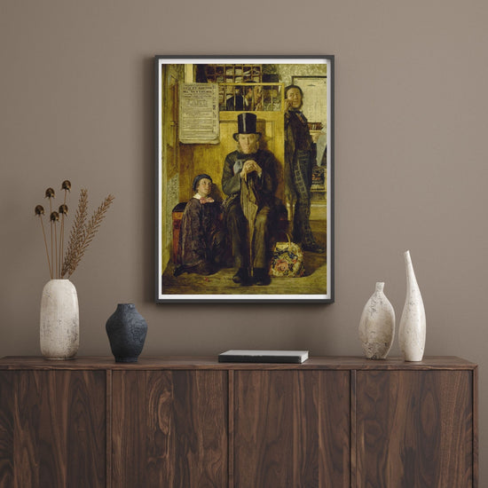 Print - Waiting for Legal Advice - Canvas
