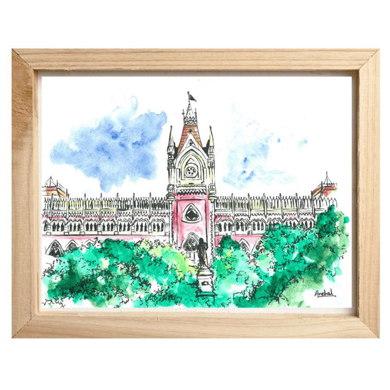 Print of the Calcutta High Court color
