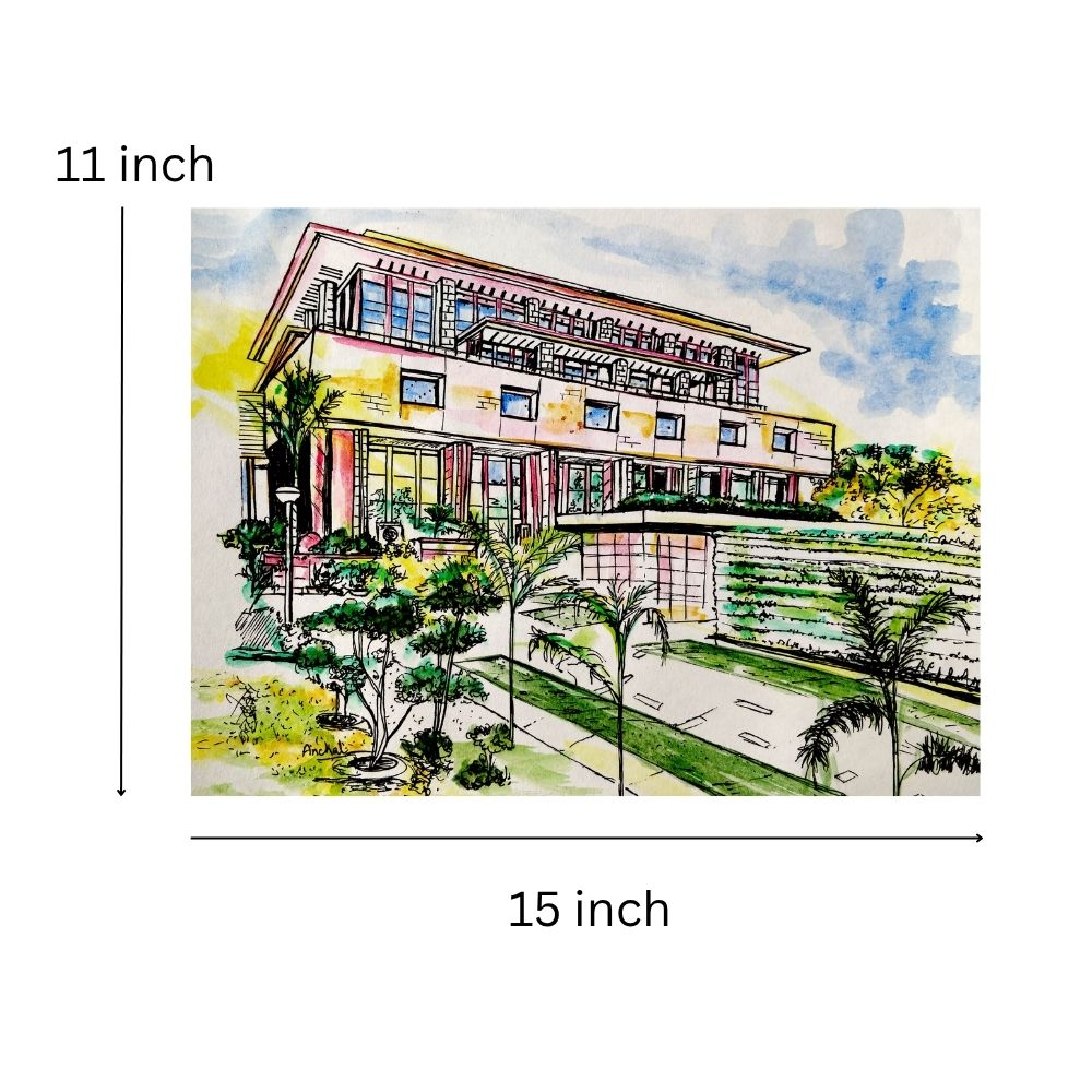 Print of the Delhi High Court Color
