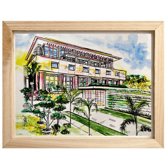 Print of the Delhi High Court Color
