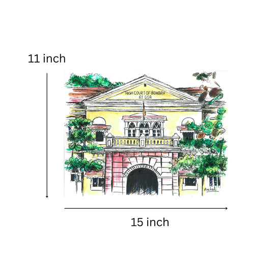 Print of the Goa High Court
