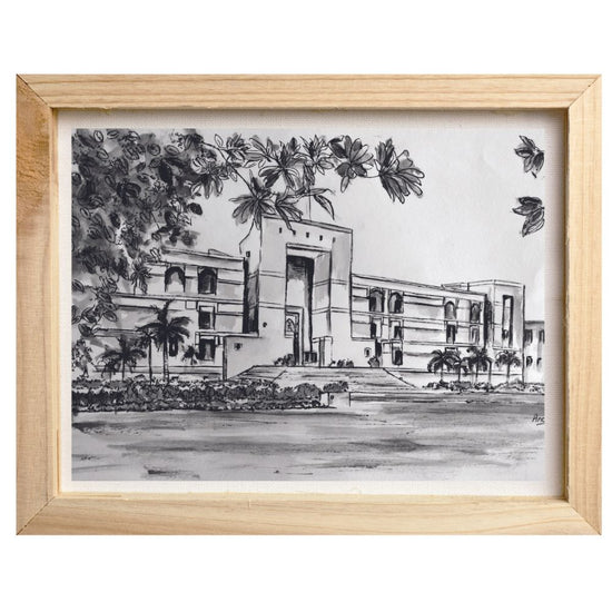 Print of the Gujarat High Court - B&W
