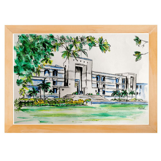 Print of the Gujarat High Court
 color