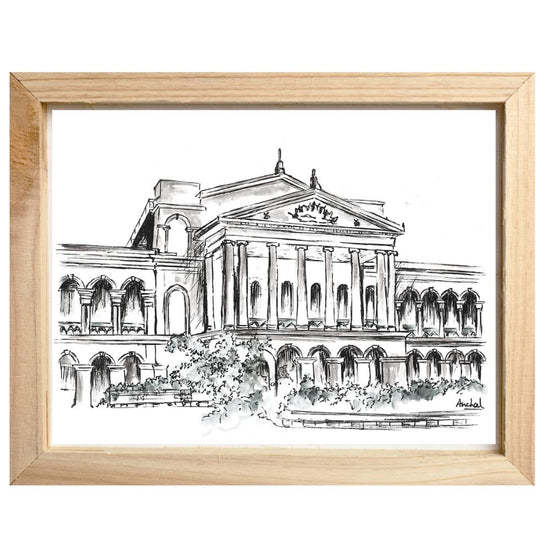Print of the Karnataka High Court - B&W
