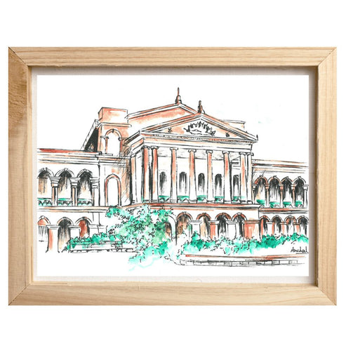 Print of the Karnataka High Court color
