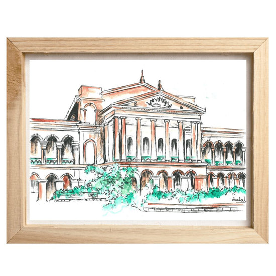 Print of the Karnataka High Court color
