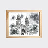 Print of the Madras High Court - B&W
