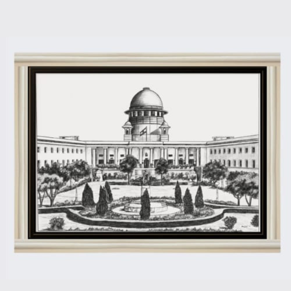 Print of the Supreme Court of India - Large
