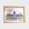 Print of the Telangana High Court - B&W

