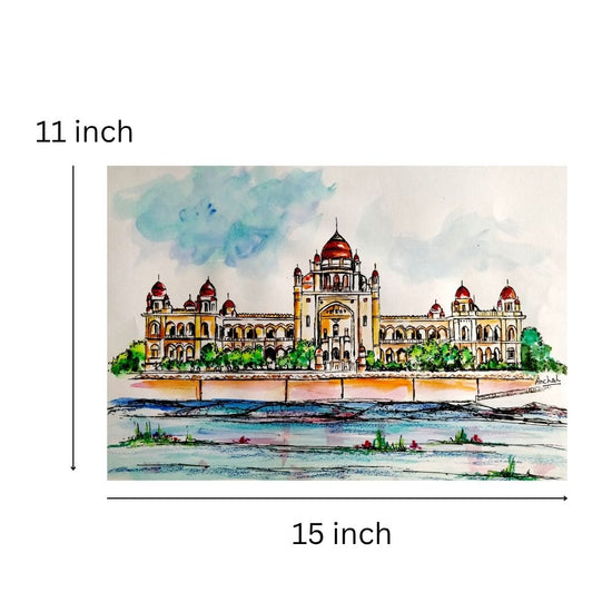 Print of the Telangana High Court
color