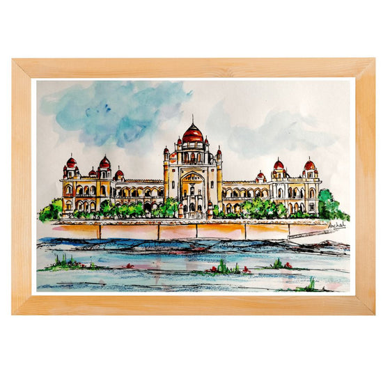 Print of the Telangana High Court
color