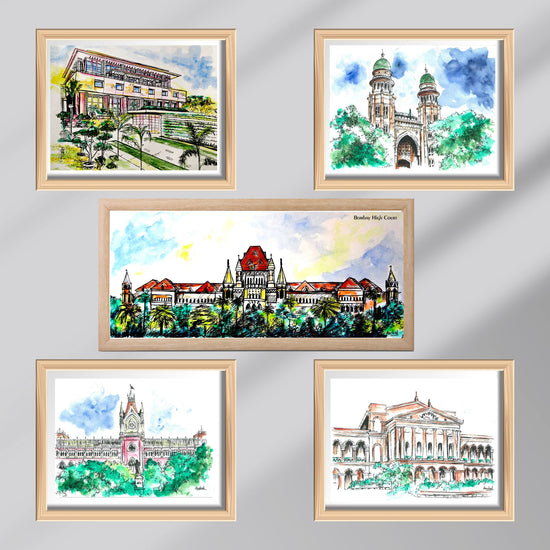 Prints - Set of 5 Color
