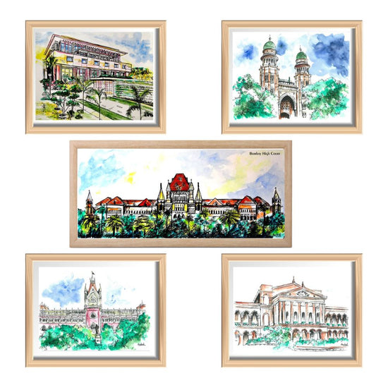 Prints - Set of 5 Color