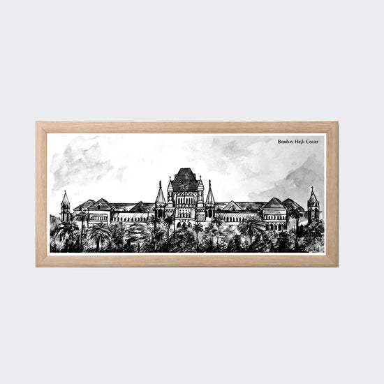 Print of the Bombay High Court - B&W